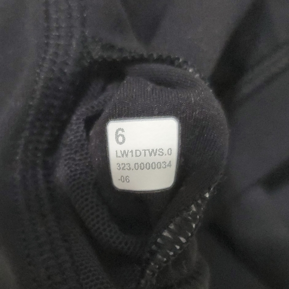 Lululemon Align Crop Tank Top Black Size 6 - Picture 8 of 8